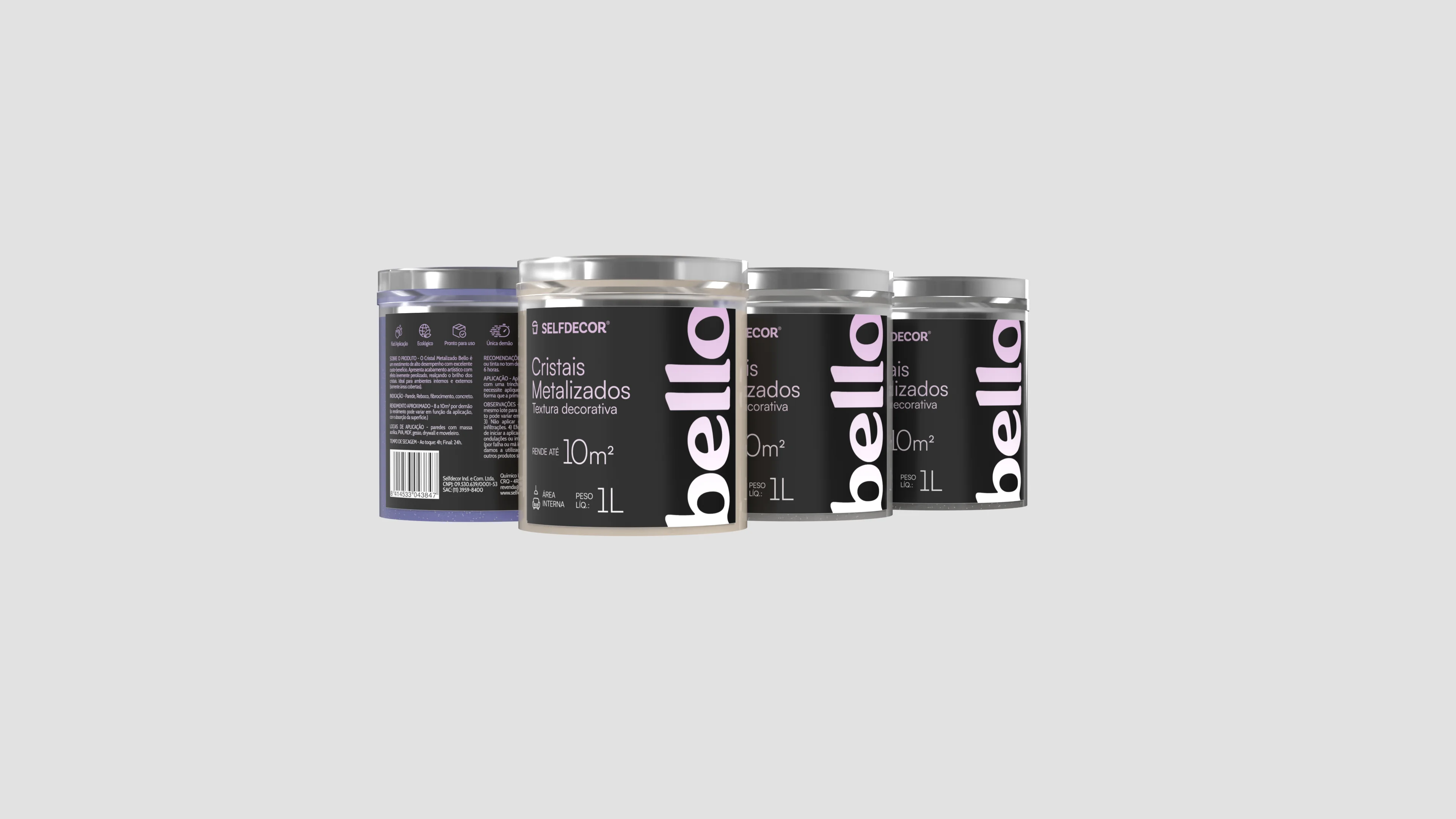 Bello — linha completa render 3D